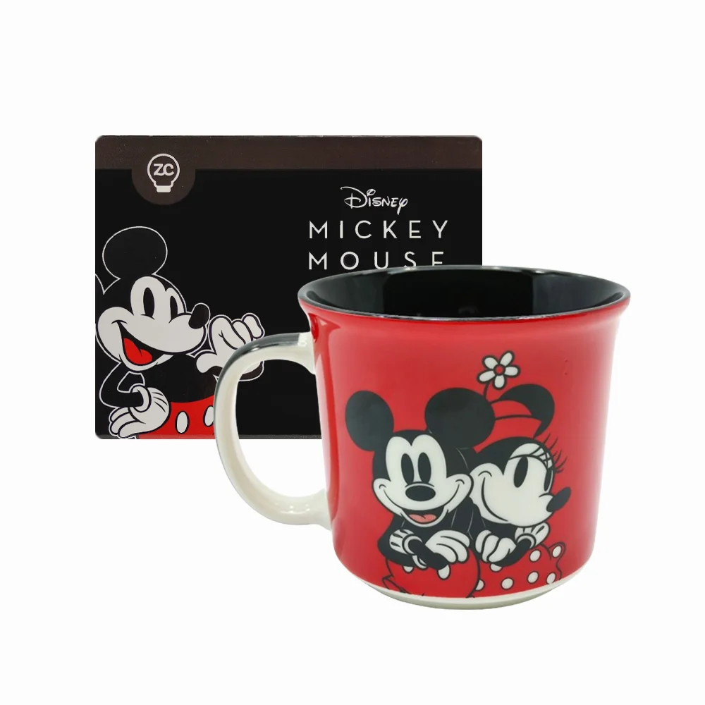 Caneca Modelo Mickey Minnie Cer Mica Ml Ref