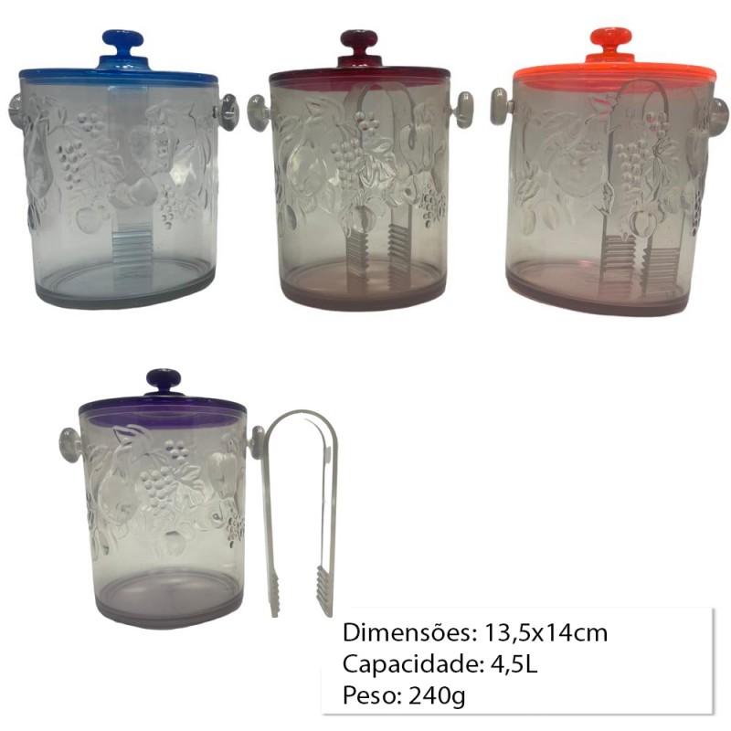 BALDE DE GELO 4,5 L REF: 000059 BALDE DE GELO 4,5 L REF: 000059