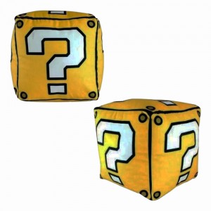 ALMOFADA FORMATO CUBO MODELO SUPER MARIO EM FIBRA REF:10063800 ALMOFADA FORMATO CUBO MODELO SUPER MARIO EM FIBRA REF:10063800