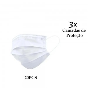 MASCARAS DESCARTAVEL 20PCS  MASCARAS DESCARTAVEL 20PCS