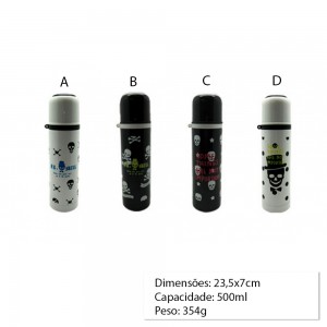 GARRAFA ISOTERMICA 500ML REF:BN6861