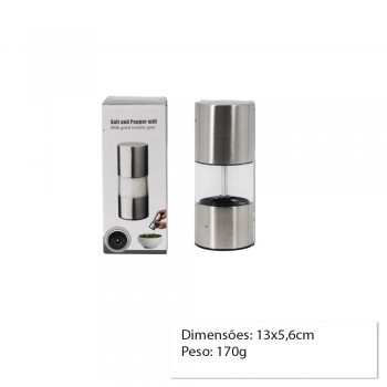MOEDOR DE PIMENTA DE INOX REF:2807