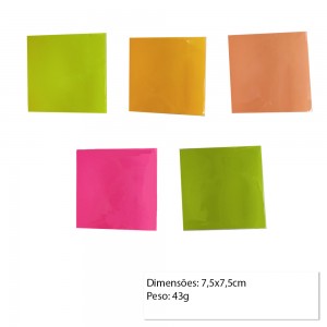 BLOCO AUTOADESIVO COM 100 FOLHAS | UNIDADE | REF: B3