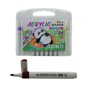 CONJUNTO DE CANETAS PARA DESENHOS ARTÍSTICOS COM 24 CANETAS EM PLÁSTICO REF: APYZ3079