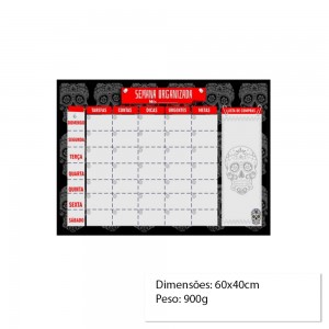 PLANEJADOR TEMATIVO 40X60 REF: PG47 PLANEJADOR TEMATIVO 40X60 REF: PG47