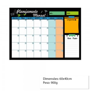 PLANEJADOR TEMATICO 40X60 REF: PG-24 PLANEJADOR TEMATICO 40X60 REF: PG-24