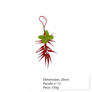 CHAVEIRO EM VIDRO PACOTE C/12PÇS. 