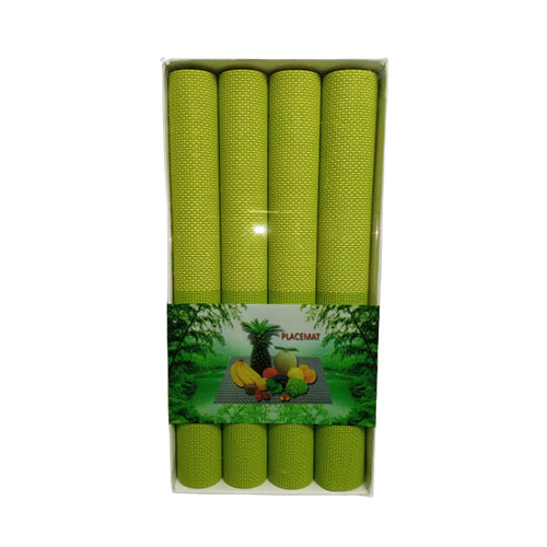 JOGO AMERICANO C/4PÇS VERDE LISO