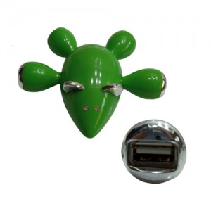 PLUG USB C/4 SAÍDAS TAM:11X12X4CM VERDE PLUG USB C/4 SAÍDAS TAM:11X12X4CM VERDE