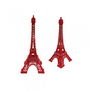TORRE EIFFEL EM METAL VERMELHO TORRE EIFFEL EM METAL VERMELHO