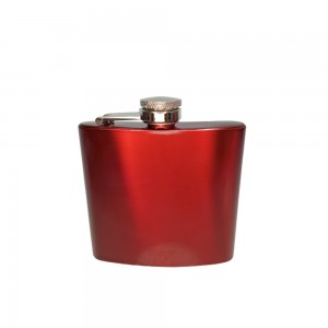 CANTIL DE BOLSO P/ BEBIDA 5 OZ EM METAL 150ML VERMELHO CANTIL DE BOLSO P/ BEBIDA 5 OZ EM METAL 150ML VERMELHO