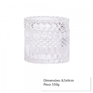 PORTA JOIA VIDRO REF:7729/12 PORTA JOIA VIDRO REF:7729/12