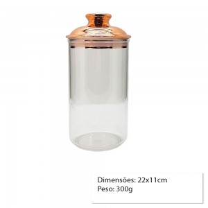 POTE HERMETICO ACRILICO REF: K-0824B POTE HERMETICO ACRILICO REF: K-0824B