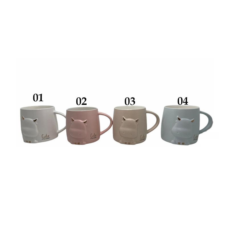 VASO HIPPO CERAMICA 9X8,5 REF: WC409942