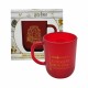 CANECA MODELO HARRY POTTER CASAS GRIFINÓRIA DE VIDRO 300ML REF: 590640 CANECA MODELO HARRY POTTER CASAS GRIFINÓRIA DE VIDRO 300ML REF: 590640