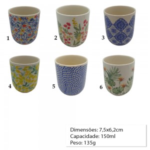 COPO EM PORCELANA  REF: CN0001 COPO EM PORCELANA  REF: CN0001
