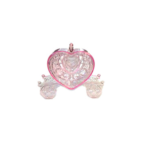 ENFEITE PARA FESTA MODELO: CARRUAGEM ROSA C/12 PCS