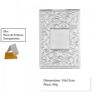 PLACA PARA EMBOSS MODELO PLANTAS  REF: 22726