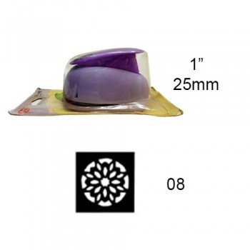 FURADOR 1" (25MM) CD88L COR: ROXO FURO: 08 FURADOR 1" (25MM) CD88L COR: ROXO FURO: 08