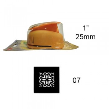FURADOR 1" (25MM) CD88L COR: LARANJA FURO: 07 FURADOR 1" (25MM) CD88L COR: LARANJA FURO: 07