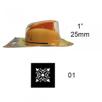FURADOR 1" (25MM) CD88L COR: LARANJA FURO: 01 FURADOR 1" (25MM) CD88L COR: LARANJA FURO: 01