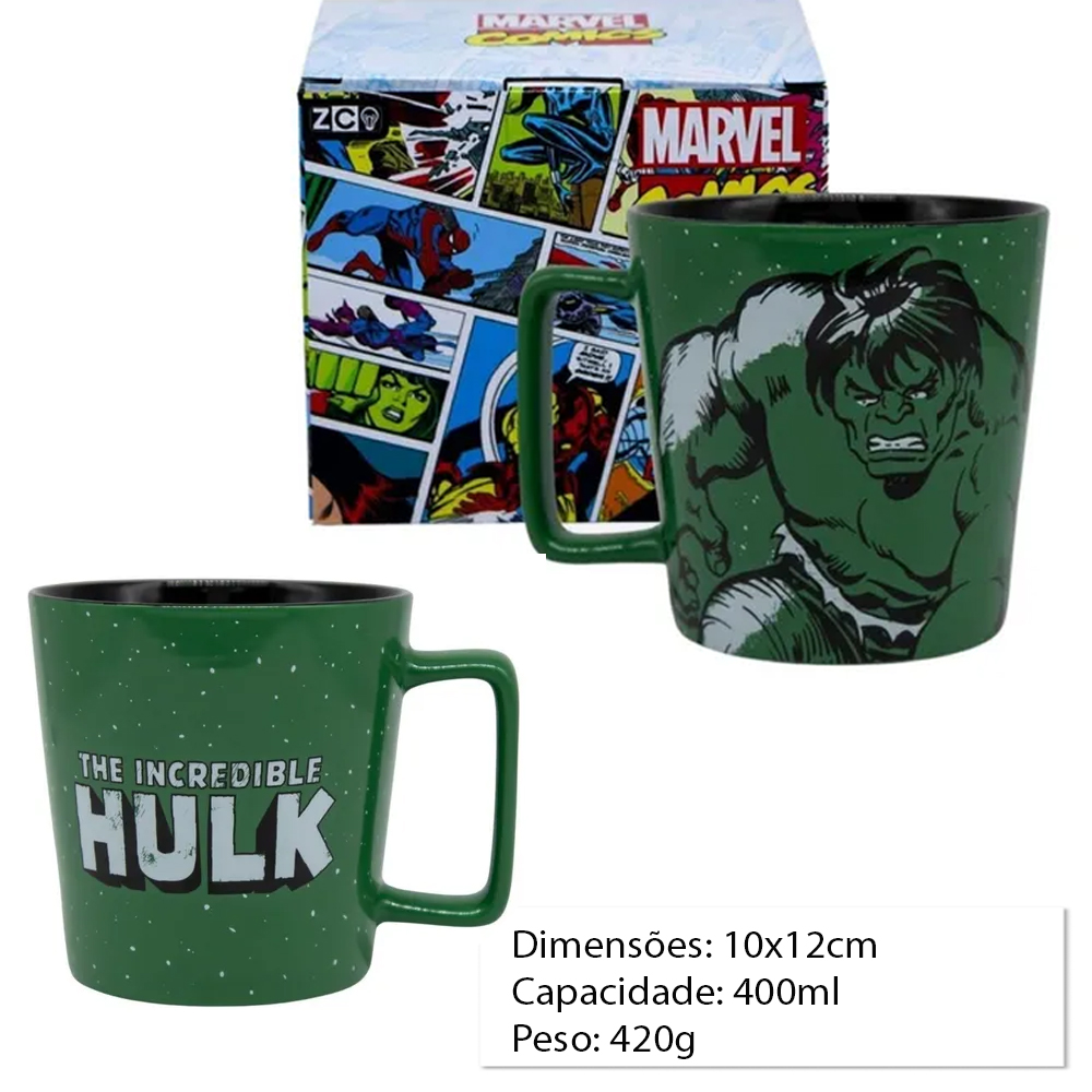 CANECA BUCK 400ML HULK VINTAGE REF: 10024258