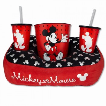 KIT DE ALMOFADA PARA PIPOCA MODELO MICKEY 100% POLIÉSTER REF: 10064850
