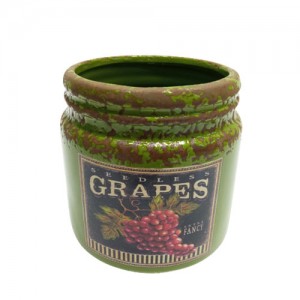 VASO ESTAMPADO VERDE