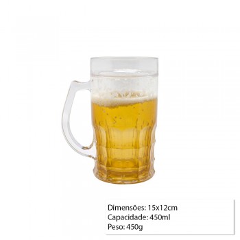 CANECA DE CHOPP 450ML REF: HT07B