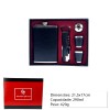 KIT DE BOLSO EM METAL MINI GARRAFA 290ML + ACESS.  REF:TZ05