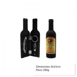 KIT PARA VINHO C/3PCS