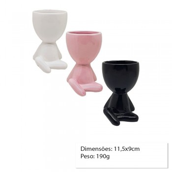 CACHEPOT DEC.DE CERAMICA P/PLANTAS CACHEPOT DEC.DE CERAMICA P/PLANTAS