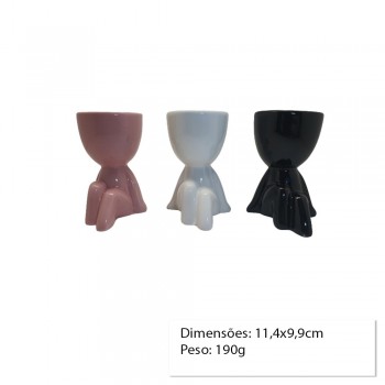 CACHEPOT DEC.DE CERAMICA P/PLANTAS 