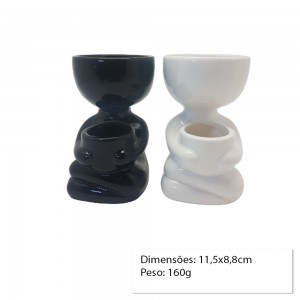 CACHEPOT DECORATIVO DE CERAMICA P/PLANTAS 