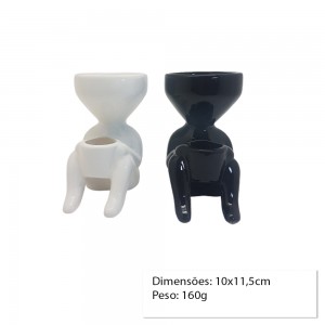 CACHEPOT DECORATIVO DE CERAMICA P/PLANTAS 