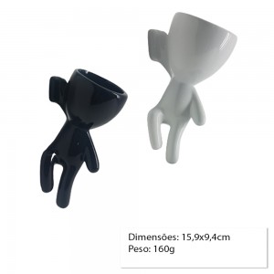 CACHEPOT DECORATIVO EM CERÂMICA PARA PLANTAS REF: AP2278