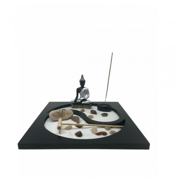 PORTA INCENSO DECORATIVO JARDIM ZEN EM RESINA REF: APHY173 PORTA INCENSO DECORATIVO JARDIM ZEN EM RESINA REF: APHY173
