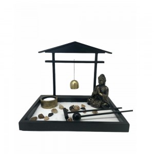 PORTA INCENSO DECORATIVO JARDIM ZEN EM RESINA REF: APHY1902