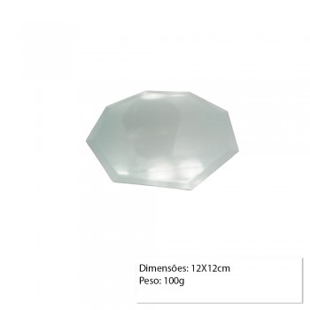 OBJ VIDRO DEC.BANDEJA OCTAGONAL ESP.12X12X3,6 REF:YQD7839-3 OBJ VIDRO DEC.BANDEJA OCTAGONAL ESP.12X12X3,6 REF:YQD7839-3