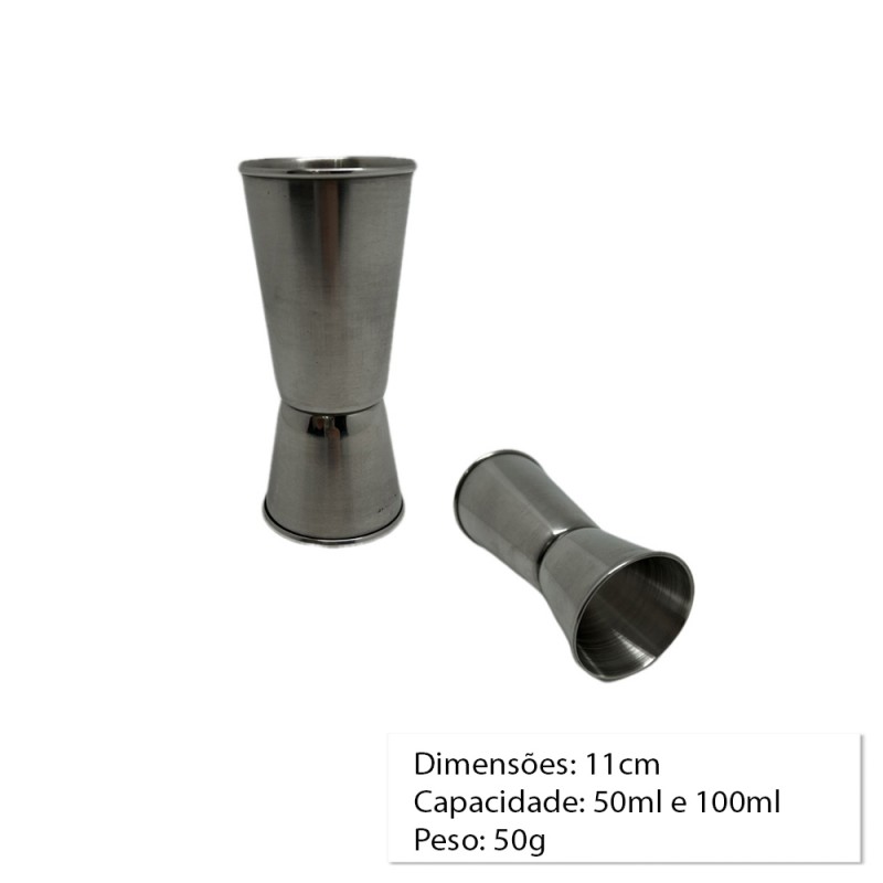 COPO DUPLO DOSADOR 50ML E 100ML REF: AP50-100
