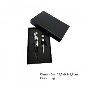 KIT 2 PÇS PARA VINHO REF: AP36666-2SET KIT 2 PÇS PARA VINHO REF: AP36666-2SET