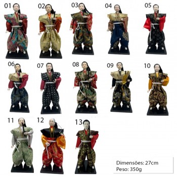 ENFEITE BONECO SAMURAI REF: AP7509M ENFEITE BONECO SAMURAI REF: AP7509M