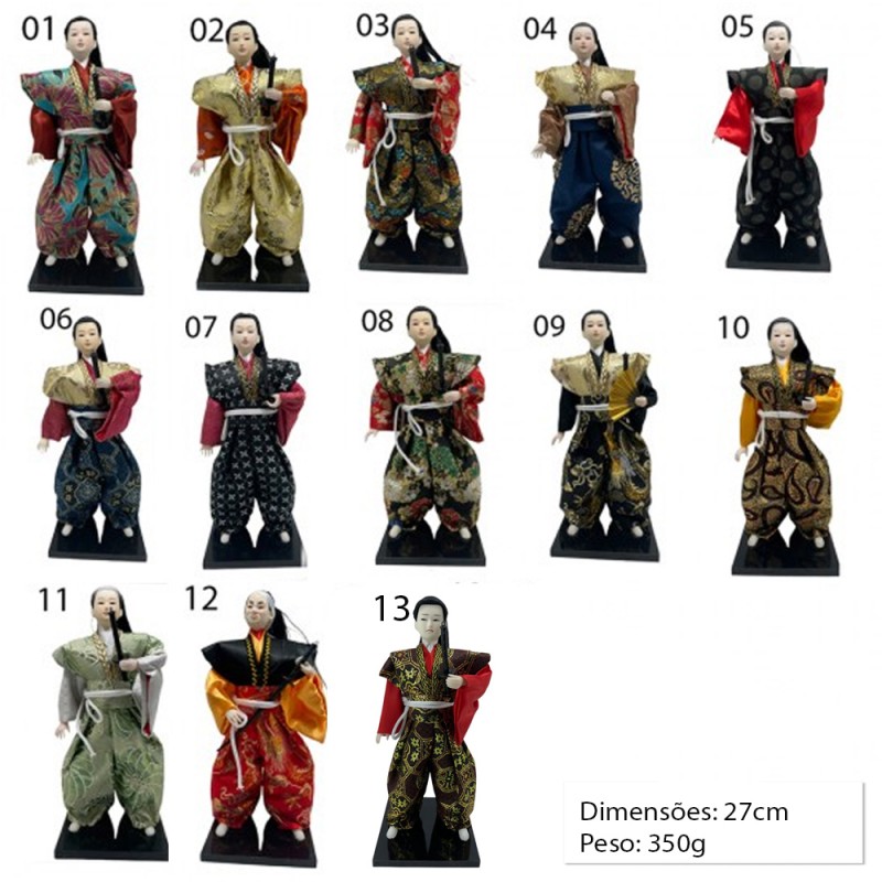 ENFEITE BONECO SAMURAI REF: AP7509M