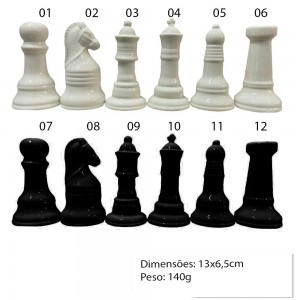 ENF.CERAMICA P/DEC.ORN.PEDRA DE XADREZ DE MESA REF:AP2449-2