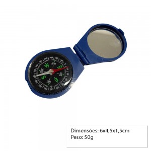 BUSSOLA DE PLASTICO DE MAO/BOLSO REF:AP-45-8A