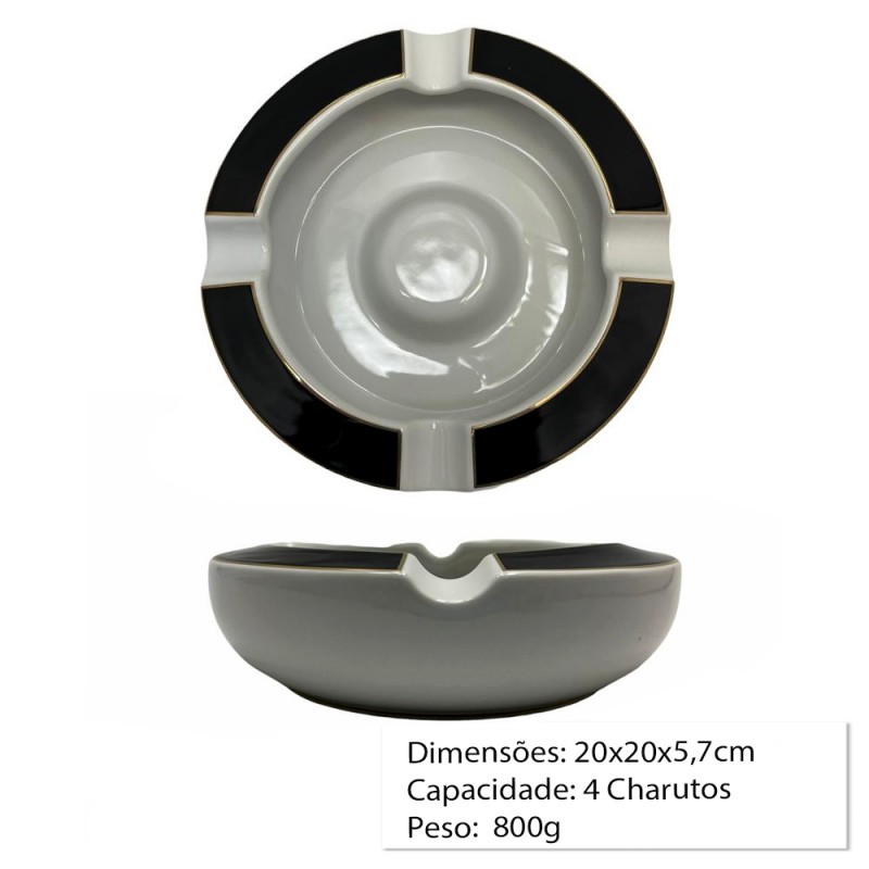 CINZEIRO DE MESA PARA CHARUTO REF:AP1902 CINZEIRO DE MESA PARA CHARUTO REF:AP1902