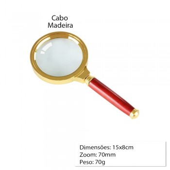 LENTE AUMENTO LUPA DE MAO/LENTE VIDRO CABO MAD. REF:APMAD70 LENTE AUMENTO LUPA DE MAO/LENTE VIDRO CABO MAD. REF:APMAD70