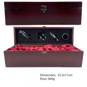 KIT ACESS METAL P/SERVIR VINHO C/SACA-ROLHA REF:AP7211S