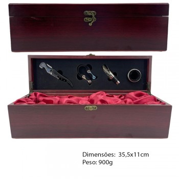 KIT ACESS METAL P/SERVIR VINHO C/SACA-ROLHA REF:AP7211S