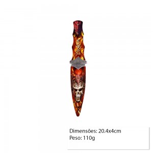 ADAGA COM LÂMINA SEM CORTE REF: PFL18228Z-9 ADAGA COM LÂMINA SEM CORTE REF: PFL18228Z-9